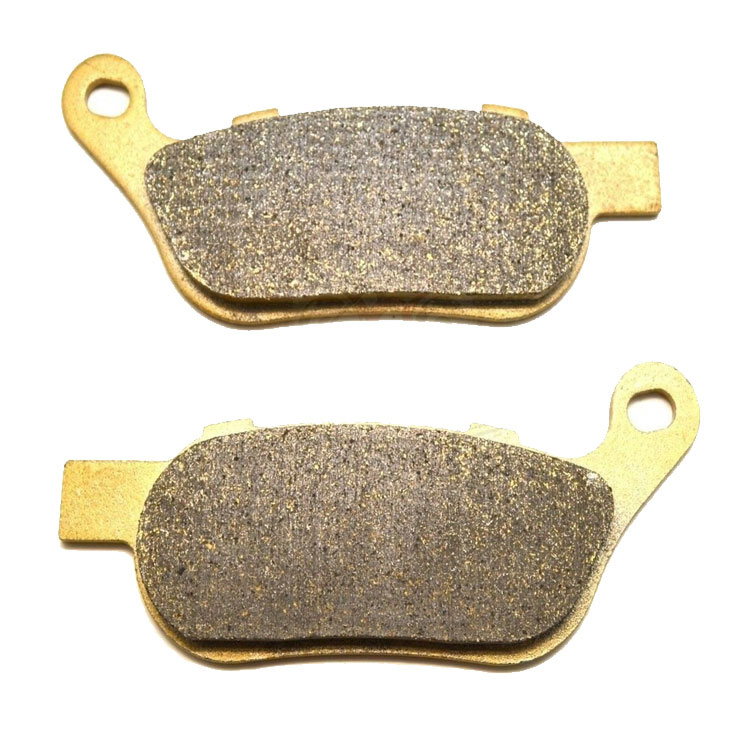 Custom sintered rear brake pads FA458 for Harley Davidson