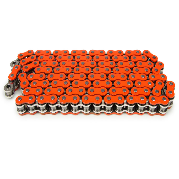 Wholesale custom orange motorcycle chain