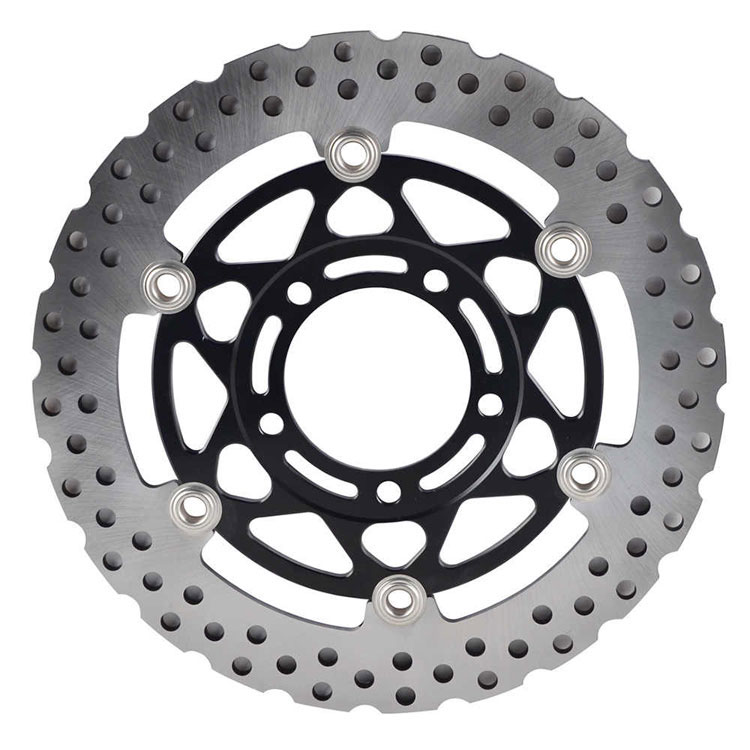 Floating front 300mm motorcycle brake disc for Kawasaki ER6F ER6N