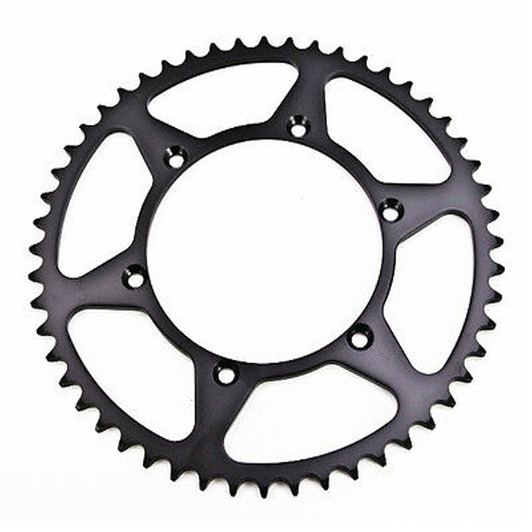 Custom 428 motorcycle 49-56T rear sprocket for Honda off road ...